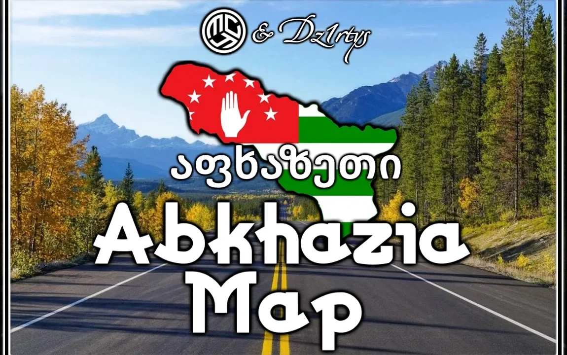 Abkhazia Map (Abjasia entre ProMods y Southern Region Map) para Euro Truck Simulator 2