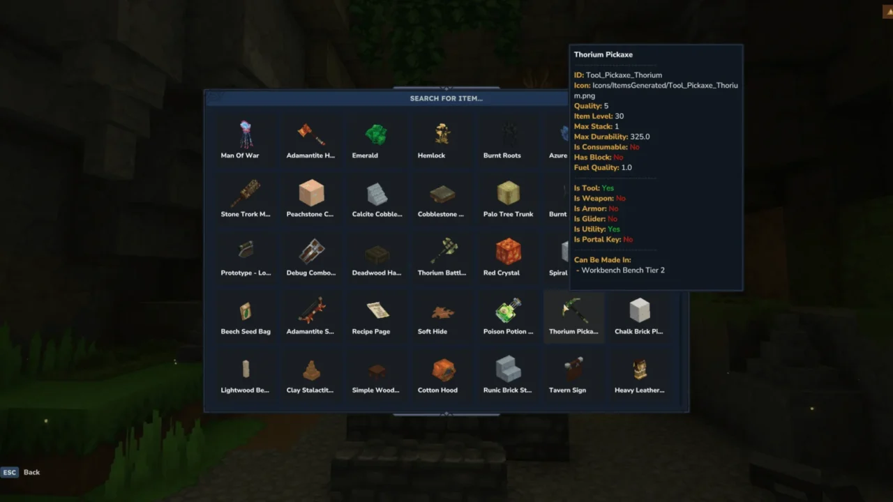 Advanced Item Info for Hytale