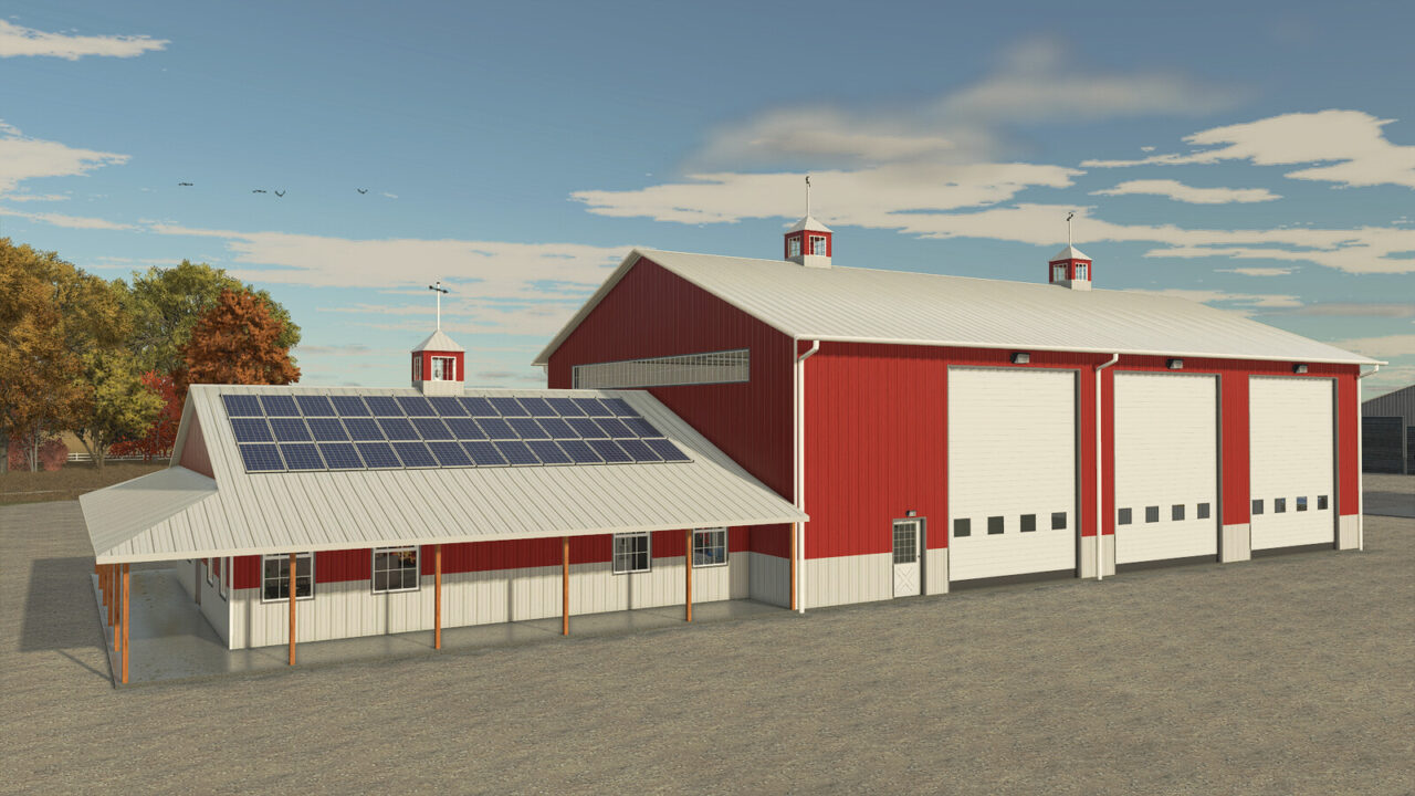 American Midwest Shouse para Farming Simulator 25