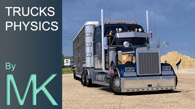 ATS Trucks Physics by MK para American Truck Simulator
