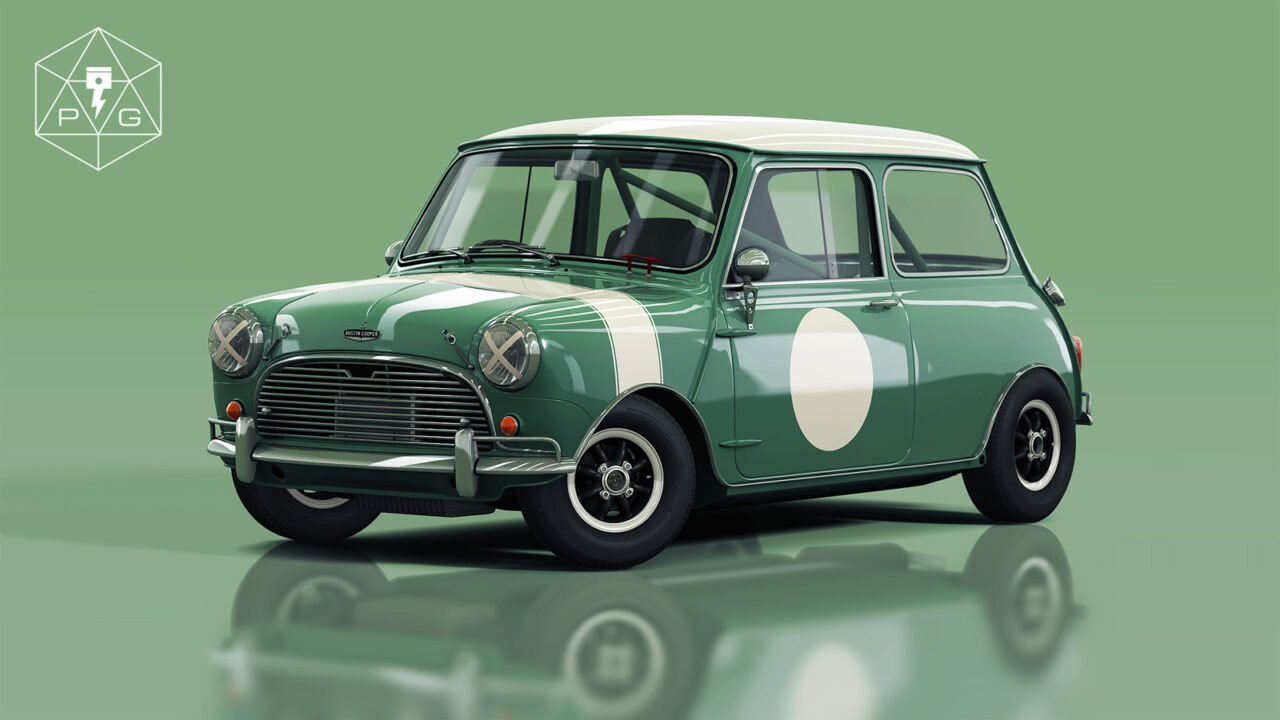 Austin Mini Cooper S FIA Appendix K (carreras históricas) para Assetto Corsa
