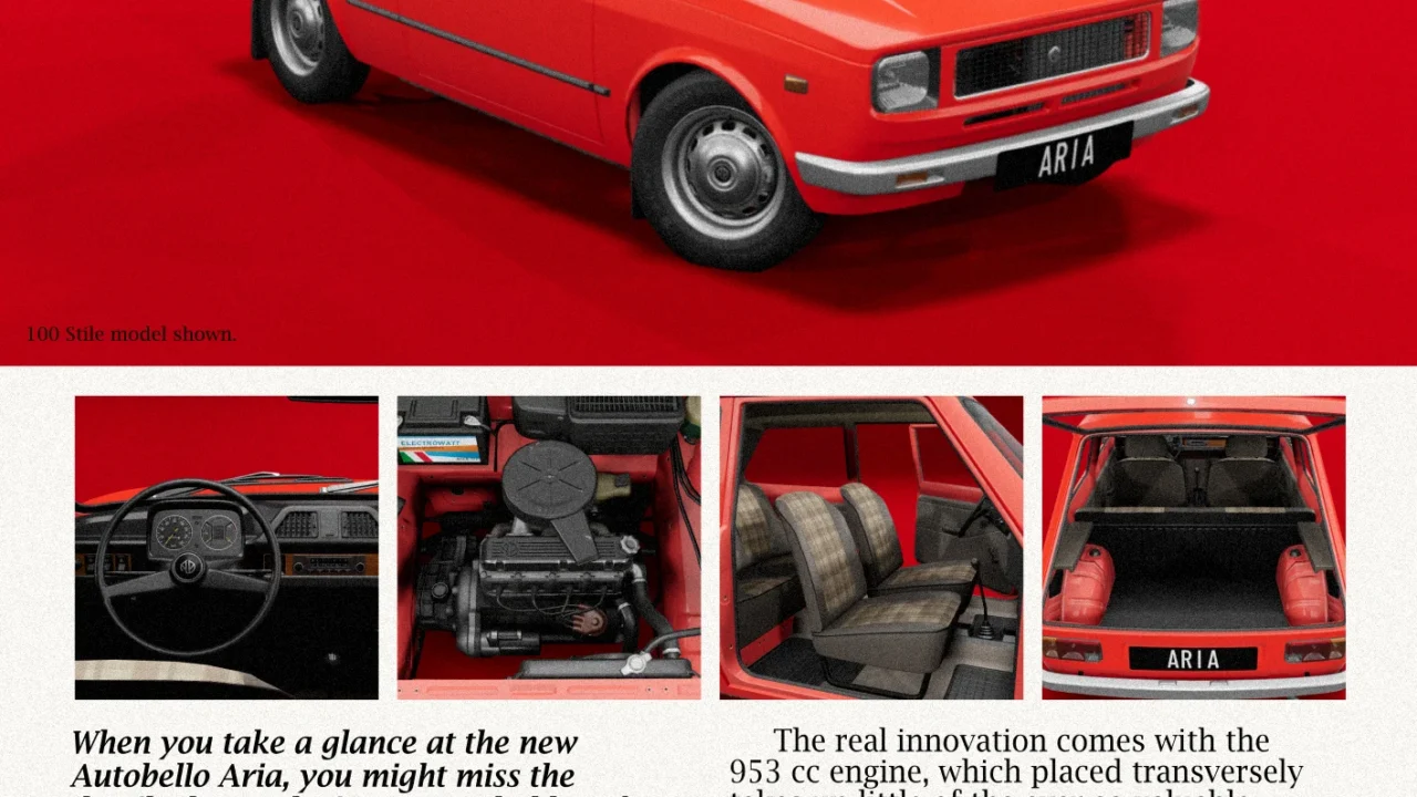 Autobello Aria 1972 for BeamNG.drive