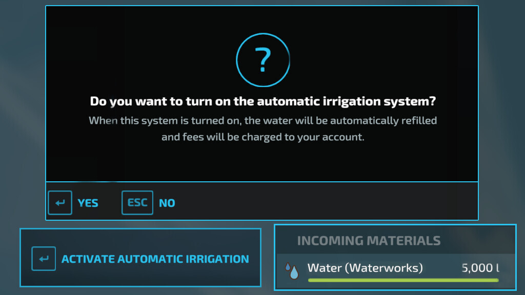 Automatic Watering System para Farming Simulator 22