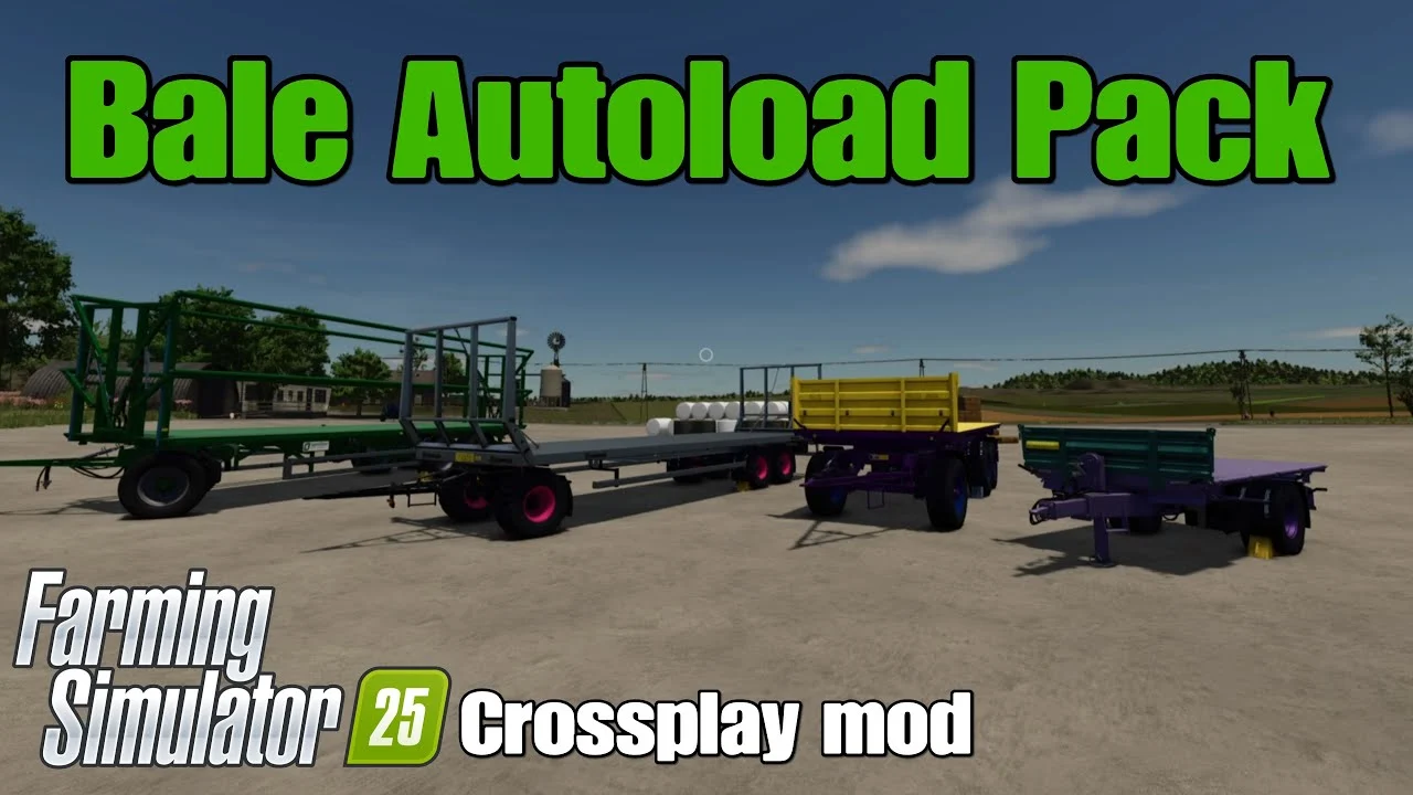 Bale Autoload Pack for Farming Simulator 25