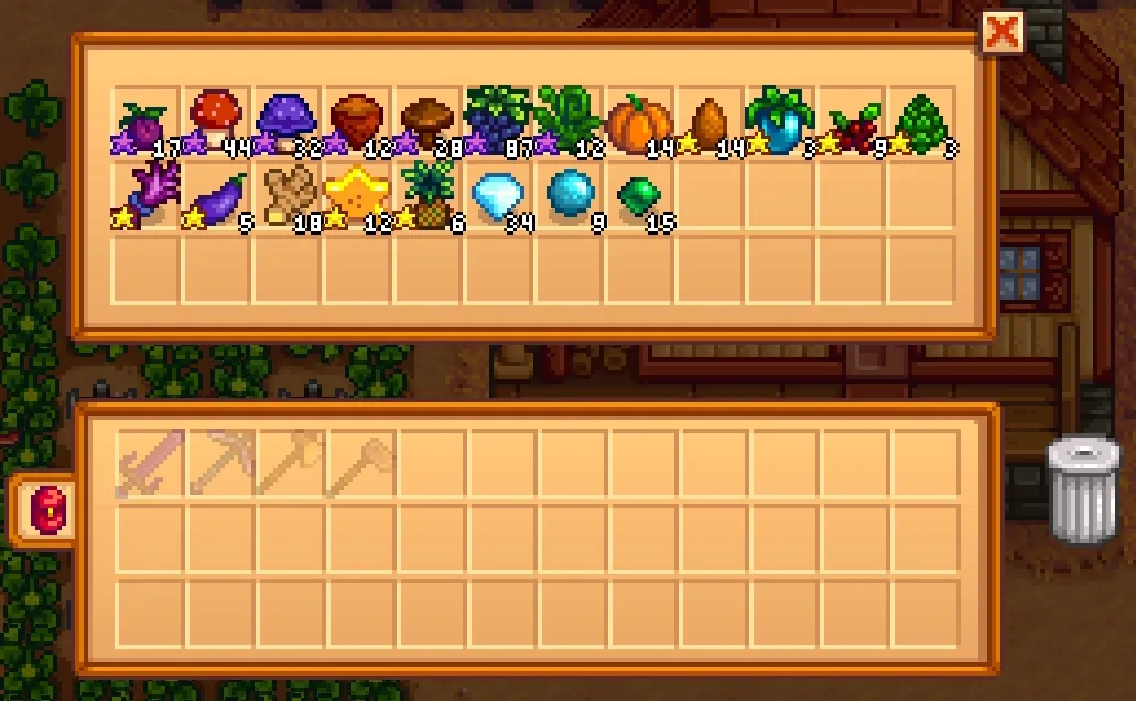 Better Shipping Bin for Stardew Valley
