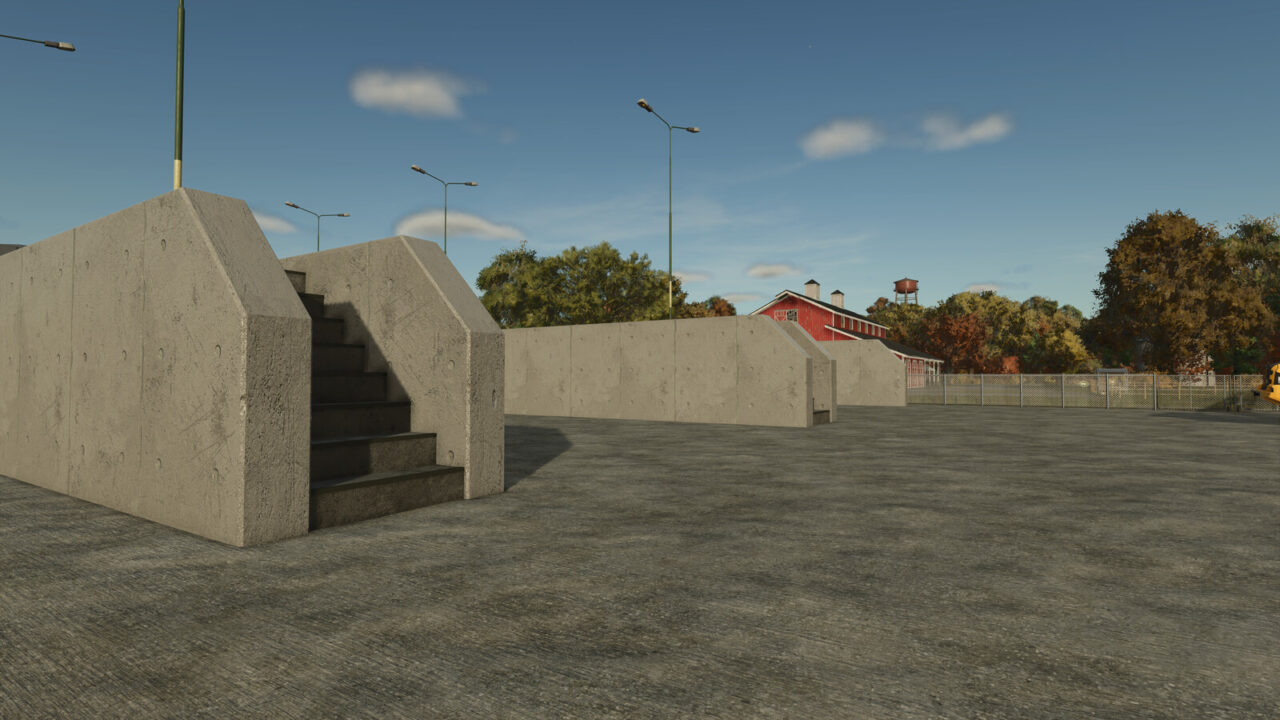 Bunker Silo Set Modular para Farming Simulator 25
