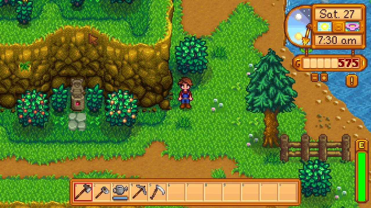 Bush Bloom Mod for Stardew Valley