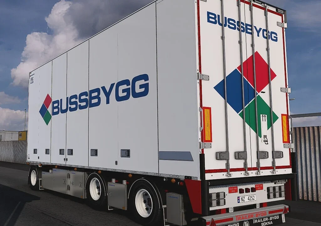 Bussbygg by Kast: Bussbygg trailers and bodies for Euro Truck Simulator 2