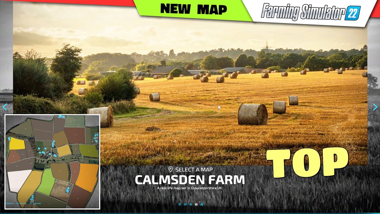 Calmsden Farm Map for Farming Simulator 22