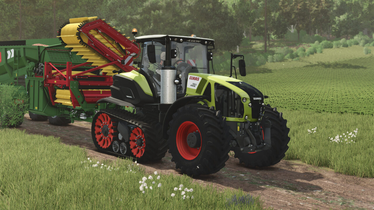 CLAAS AXION 960-930 TERRA TRAC para Farming Simulator 25