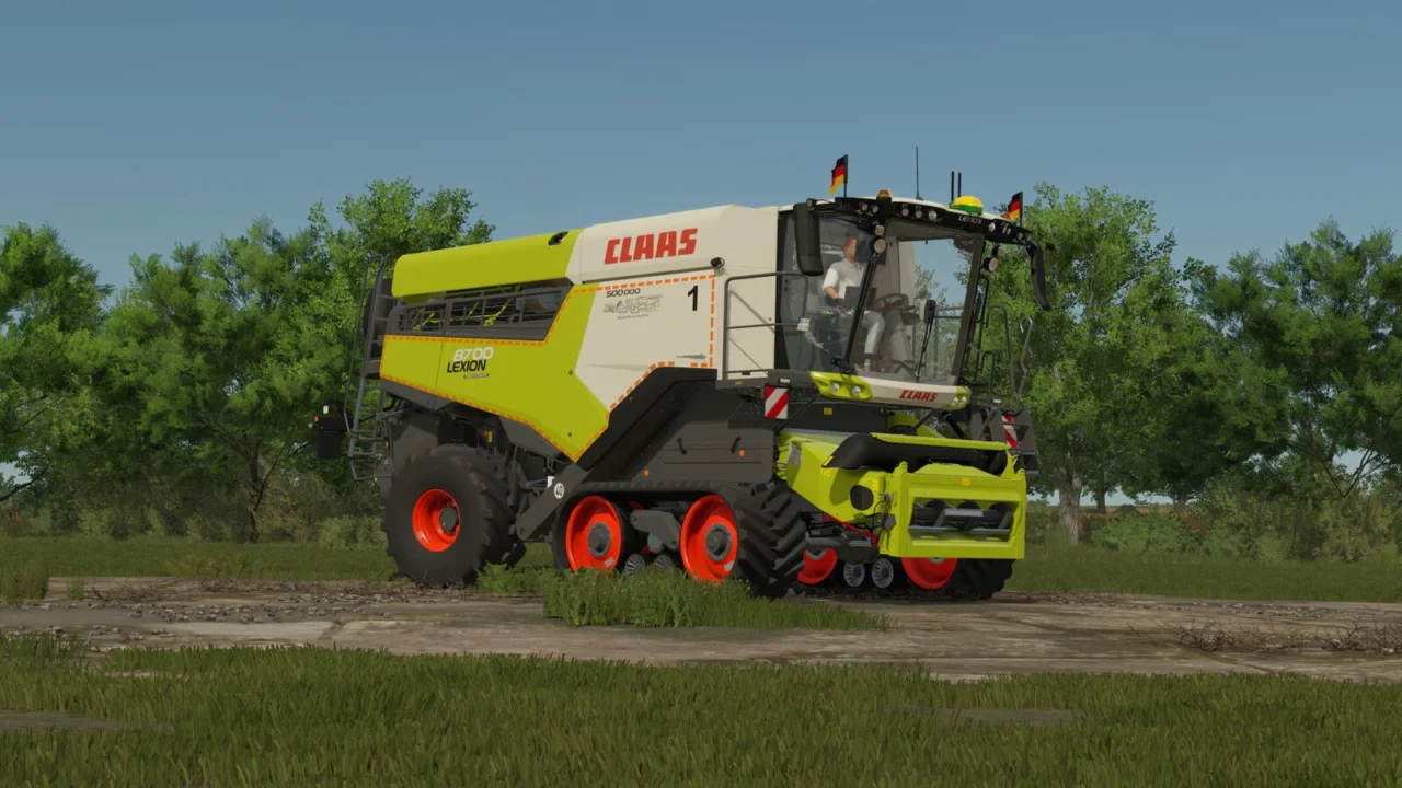 CLAAS Lexion 8000 Series for Farming Simulator 25