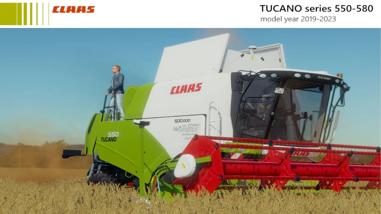 CLAAS Tucano 550-580 for Farming Simulator 25