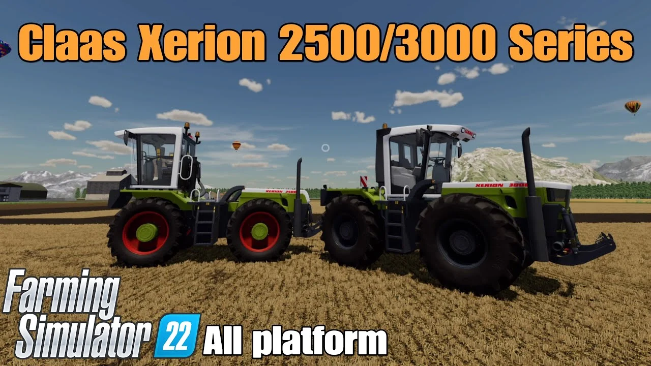 Claas Xerion 2500/3000 Series for Farming Simulator 22