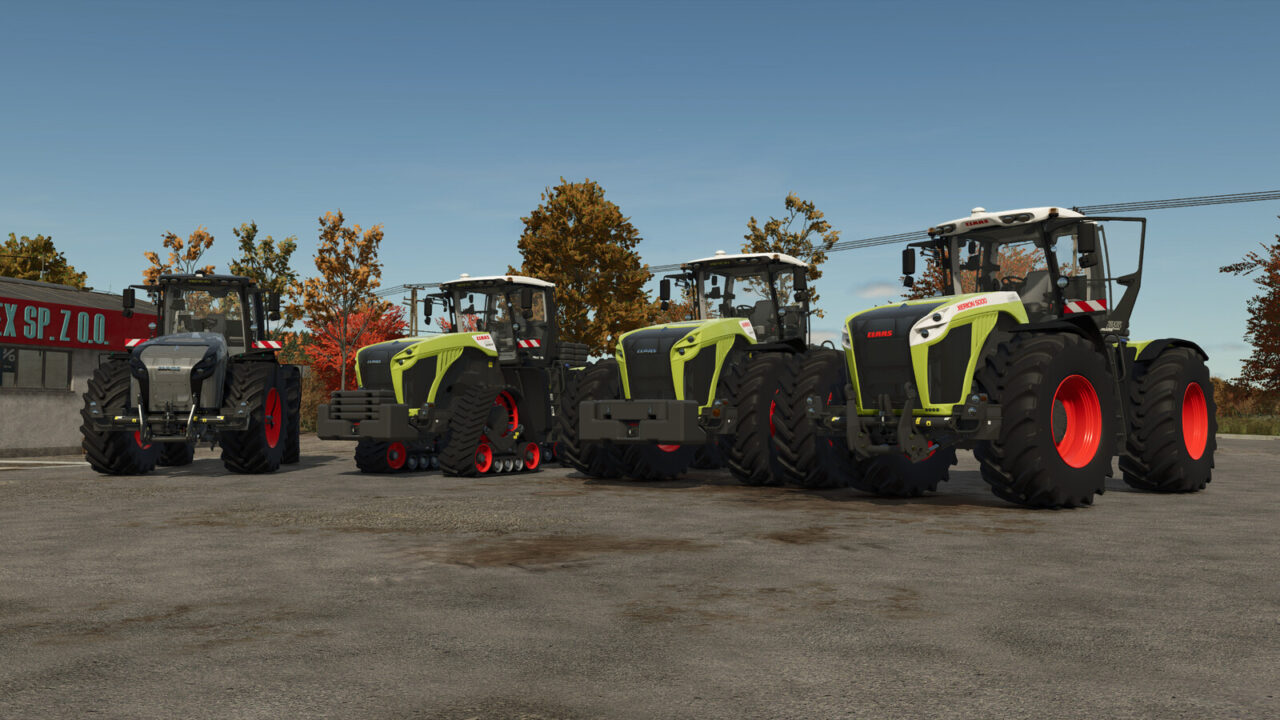 CLAAS Xerion 4200 – 5000 para Farming Simulator 25