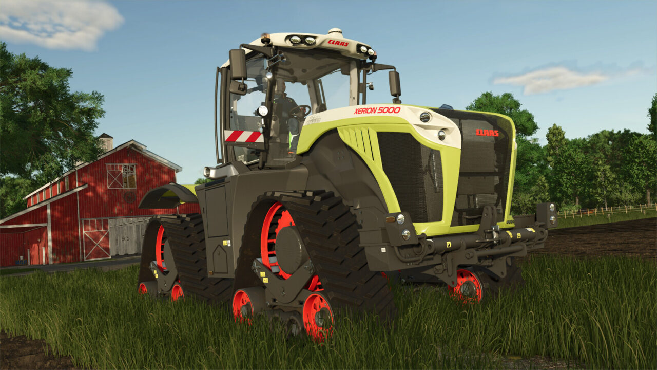 CLAAS XERION 5000-4500 para Farming Simulator 25