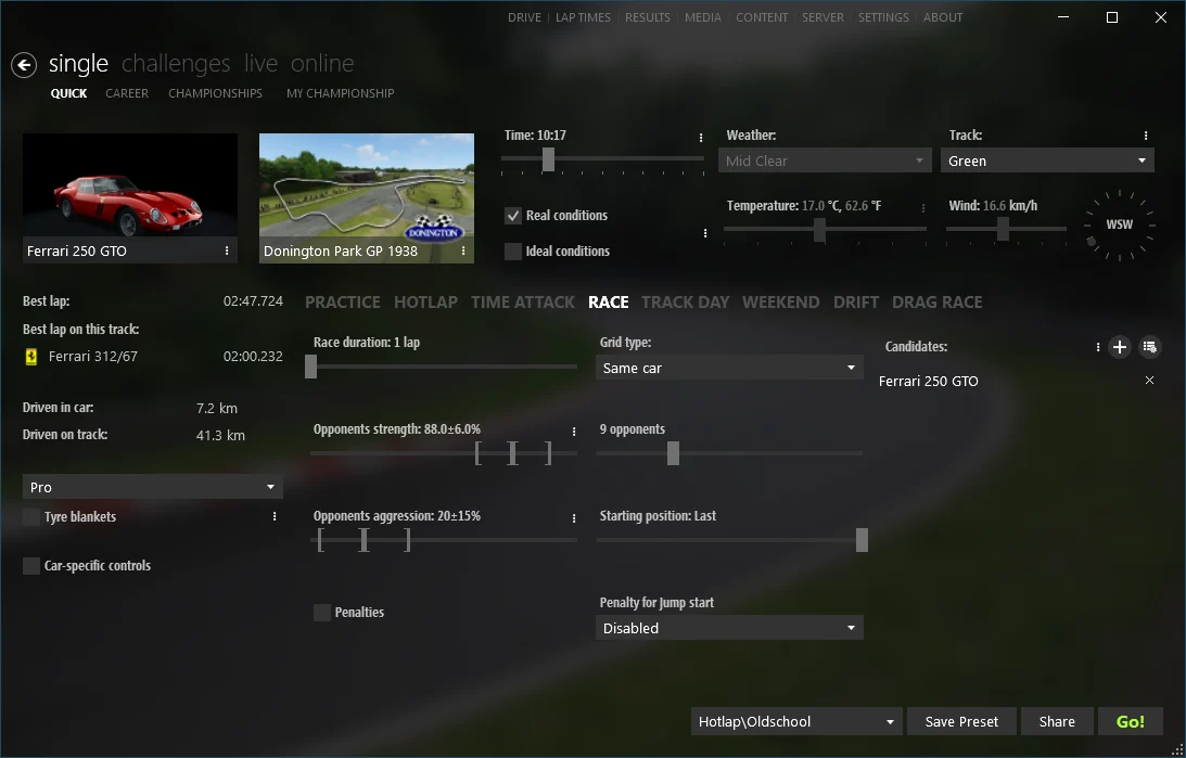 Content Manager for Assetto Corsa