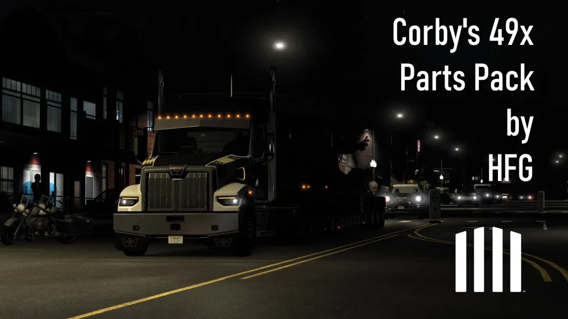 Corby’s Western Star 49X Parts Pack (HFG) for American Truck Simulator