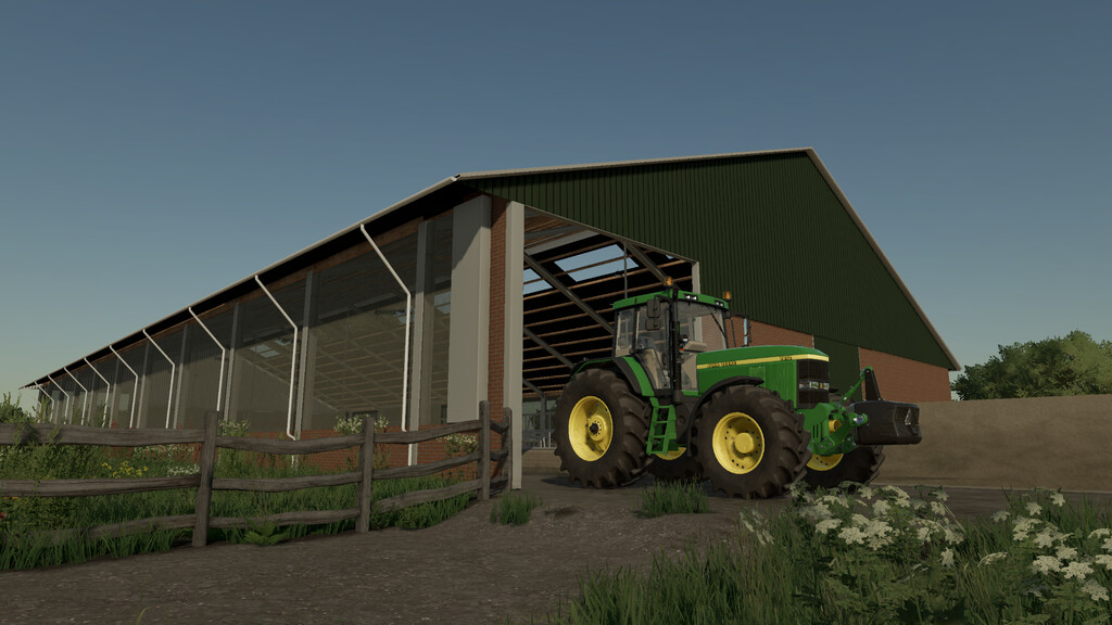 Cowshed 3+0 para Farming Simulator 22