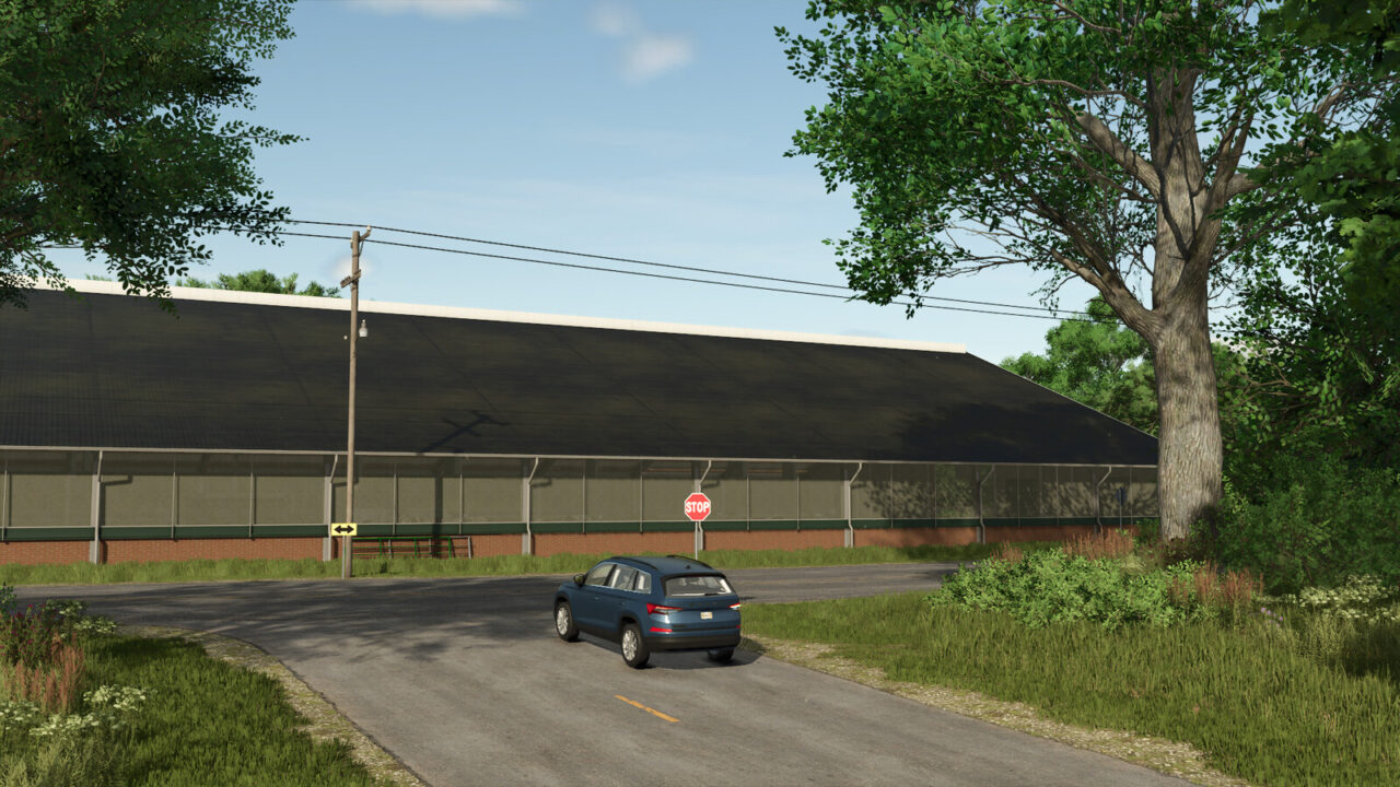 Cowshed 3+3 para Farming Simulator 25
