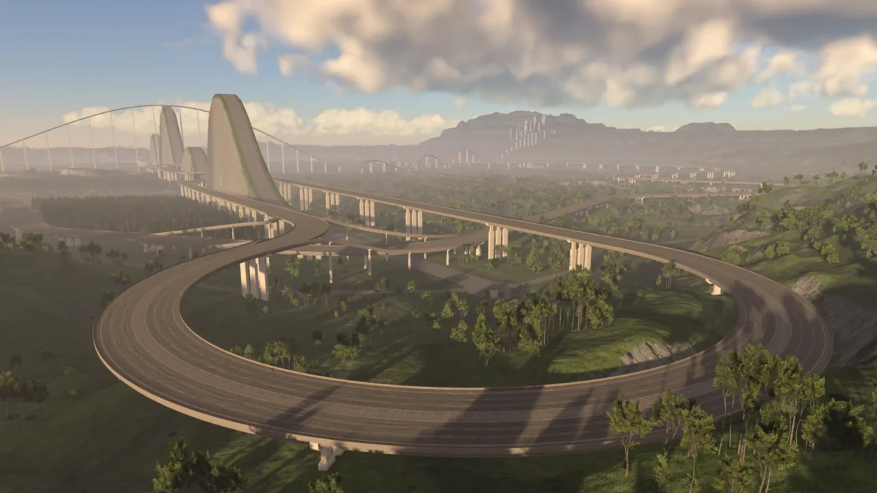Crazy Highways for BeamNG.drive