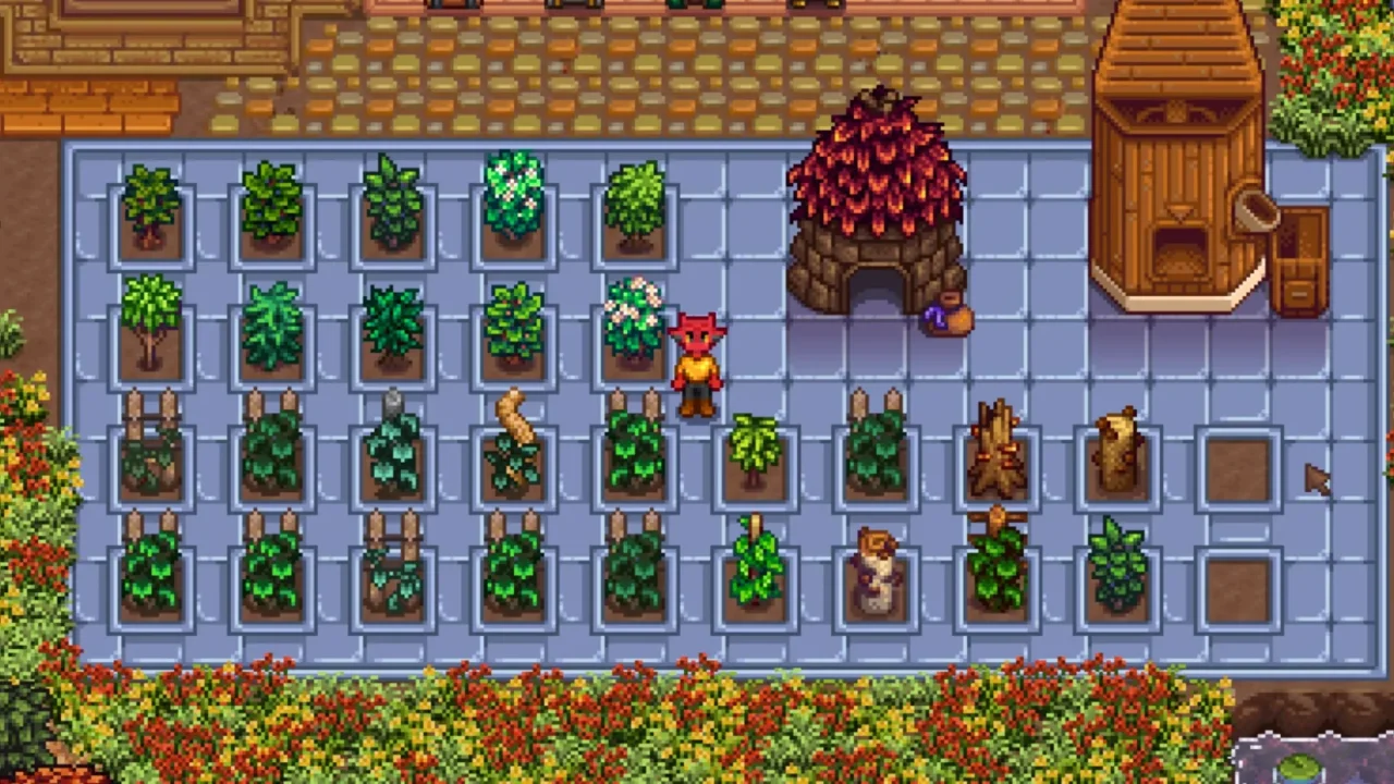 Custom Bush for Stardew Valley