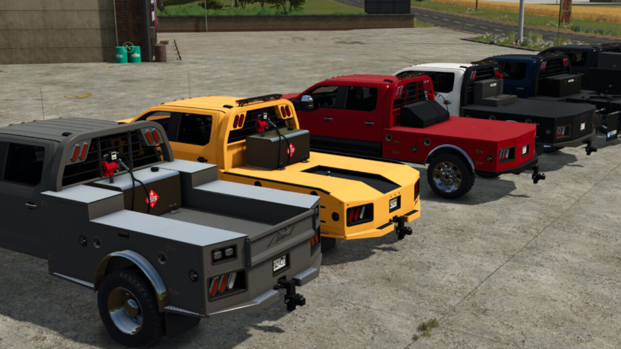 Custom Pickup Truck Bed Pack para Farming Simulator 25