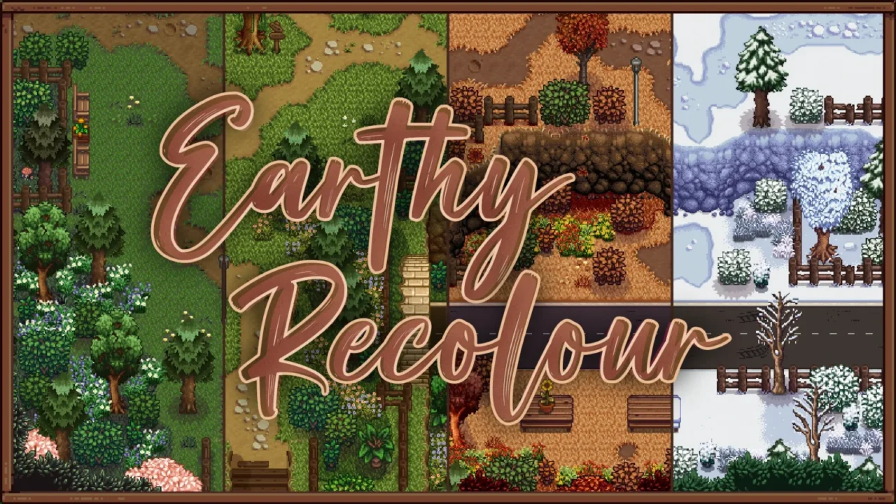 DaisyNiko’s Earthy Recolour for Stardew Valley