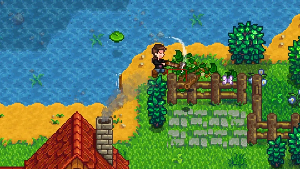 Destroyable Bushes for Stardew Valley