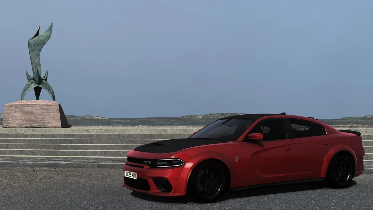 Dodge Charger SRT Hellcat Widebody para Euro Truck Simulator 2