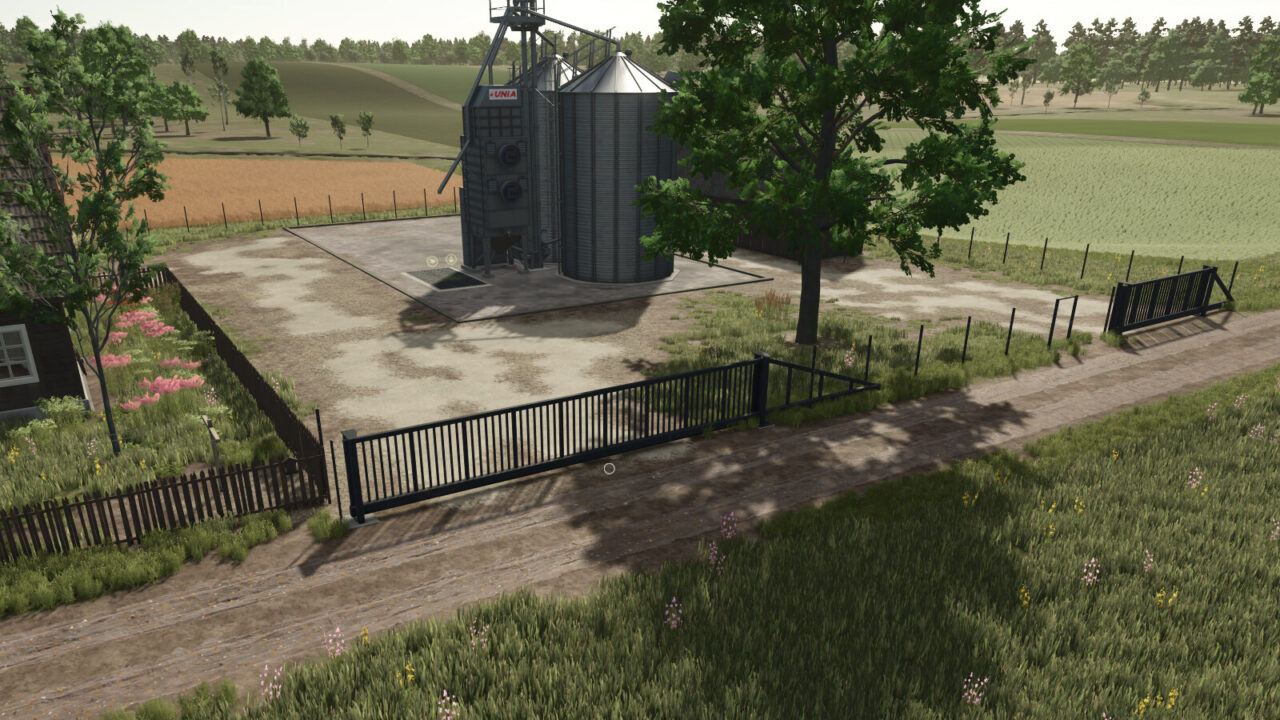 Double Rod Mat Fence Pack para Farming Simulator 25