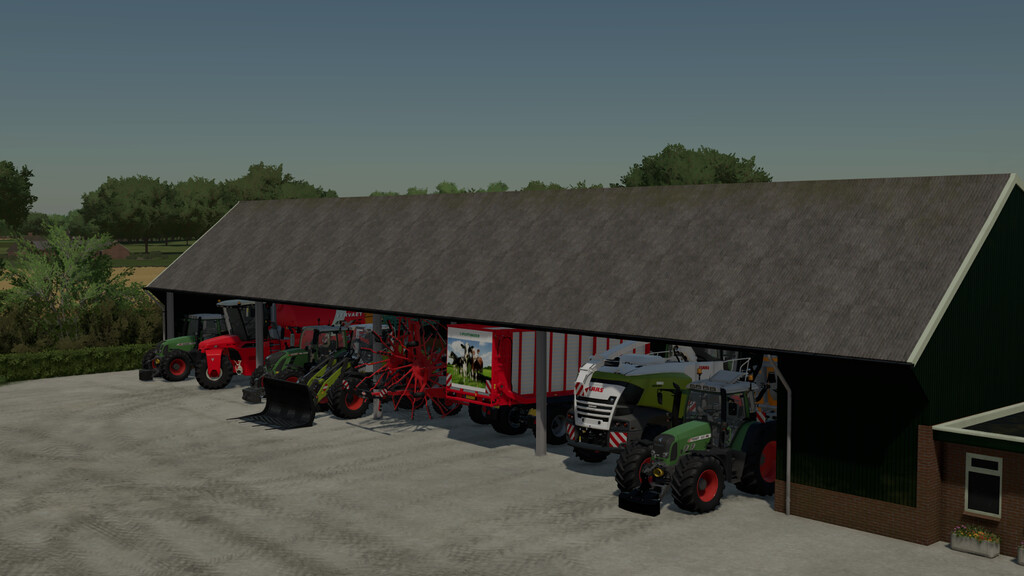 Dutch Contractor Shed para Farming Simulator 22
