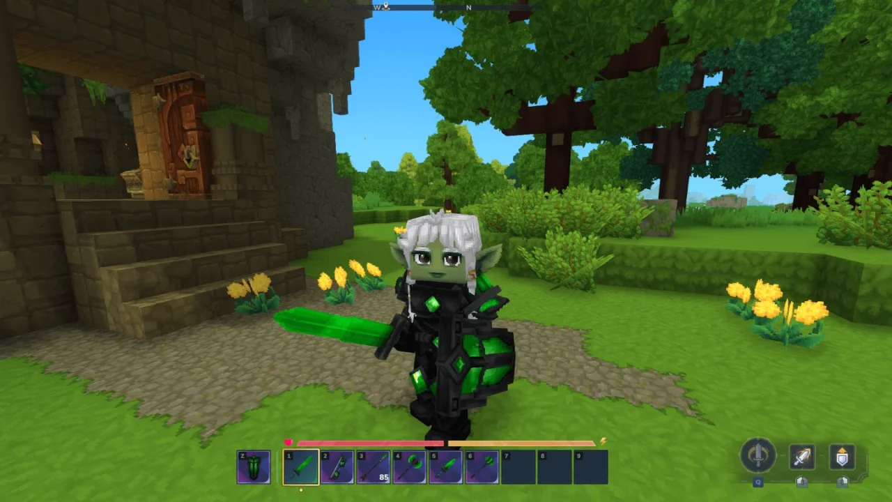 Emerald Armor & Weapons for Hytale