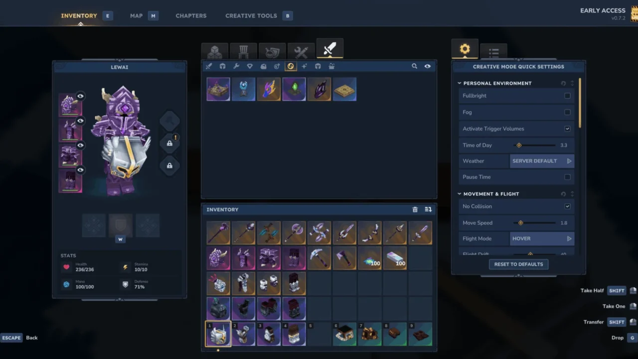 Endgame & QoL for Hytale