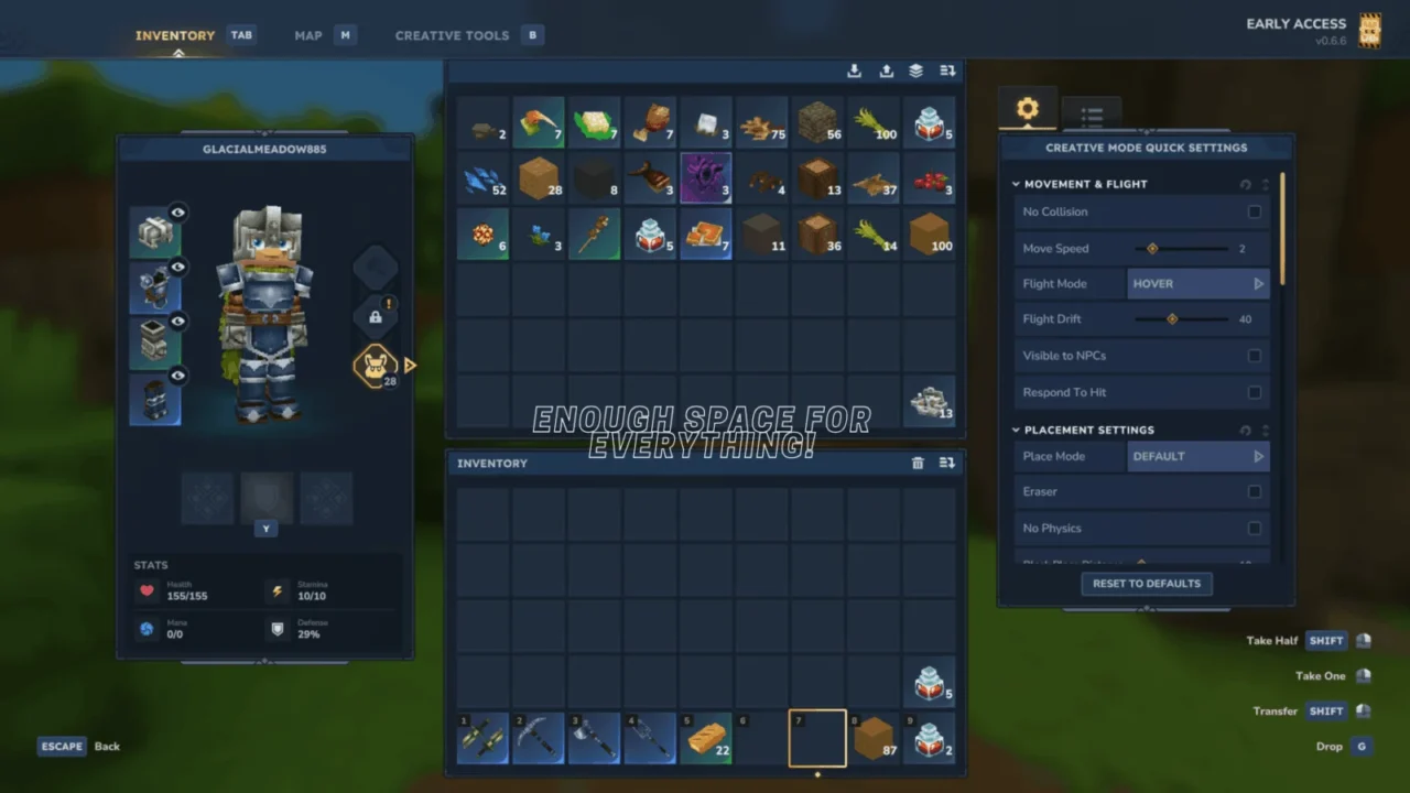 Extended Backpacks for Hytale