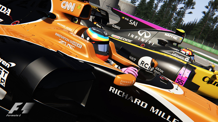 Agustín Vivo’s F1 2017 liveries for the RSS Formula Hybrid 2017 for Assetto Corsa