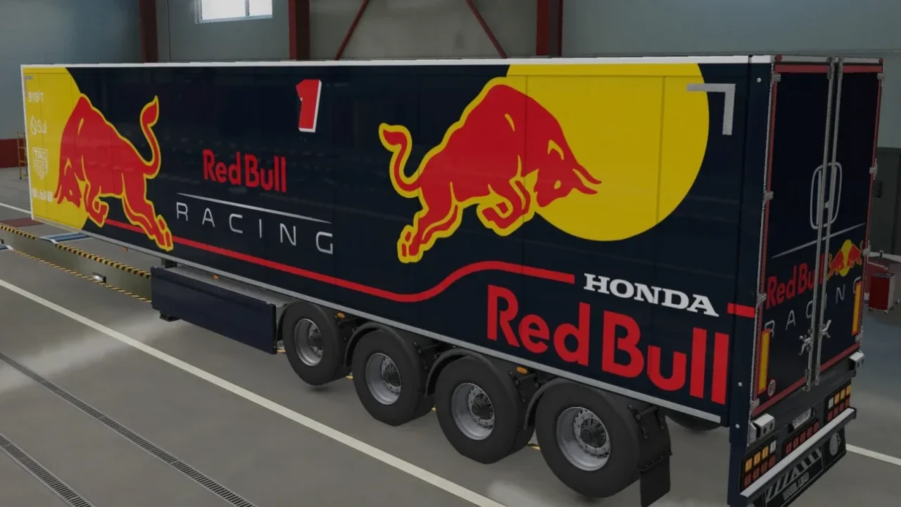 F1 Trailers Pack 2024 for Euro Truck Simulator 2