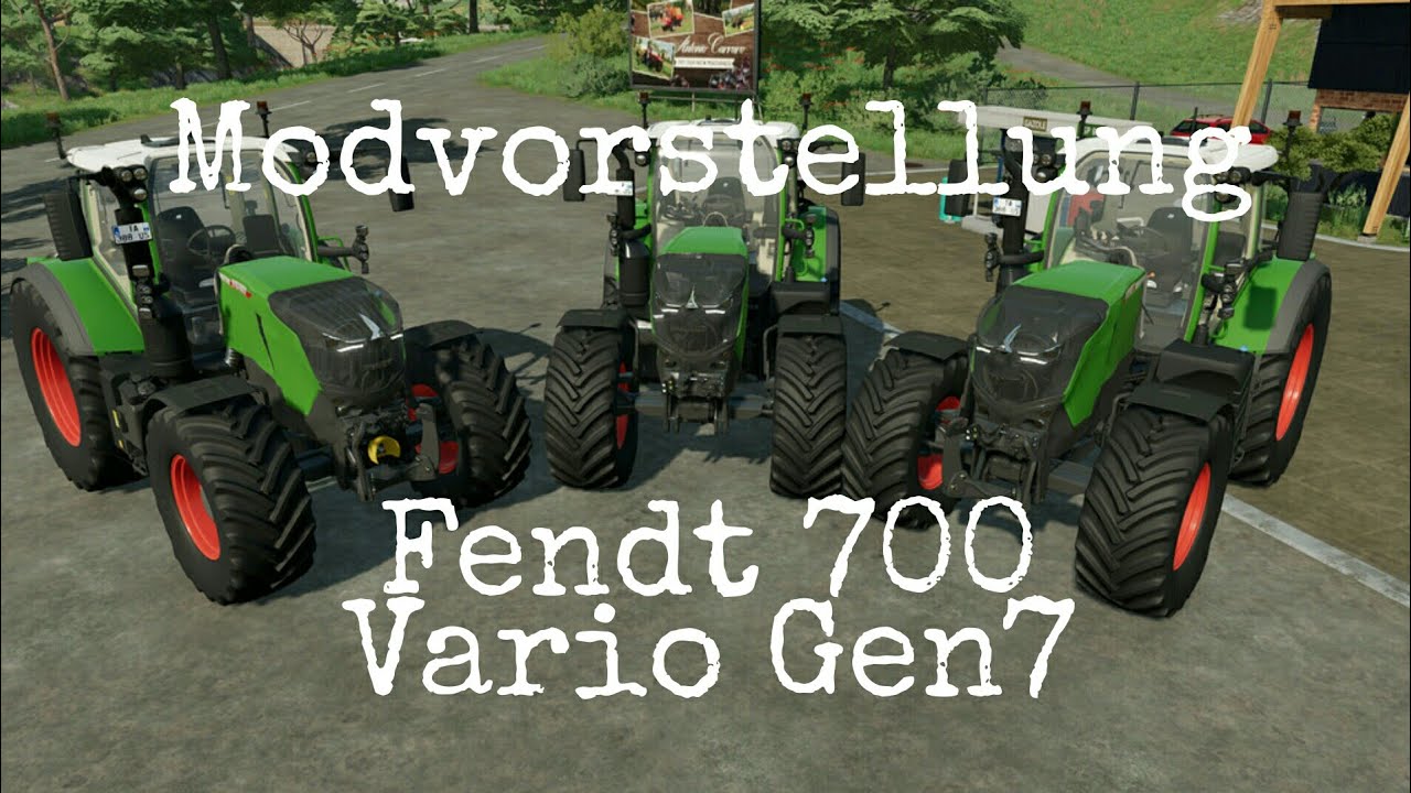 Fendt 700 Vario Gen7 for Farming Simulator 22