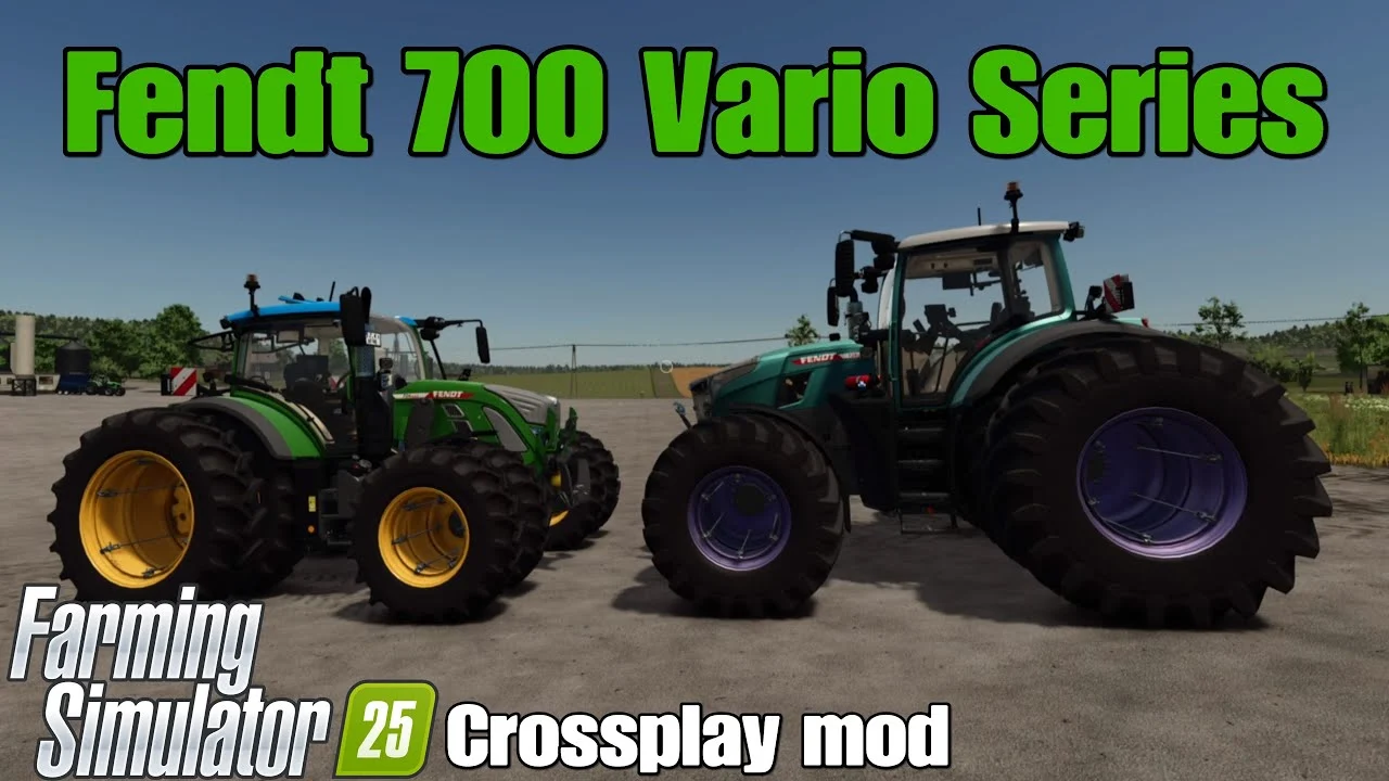 Fendt 700 Vario Series for Farming Simulator 25