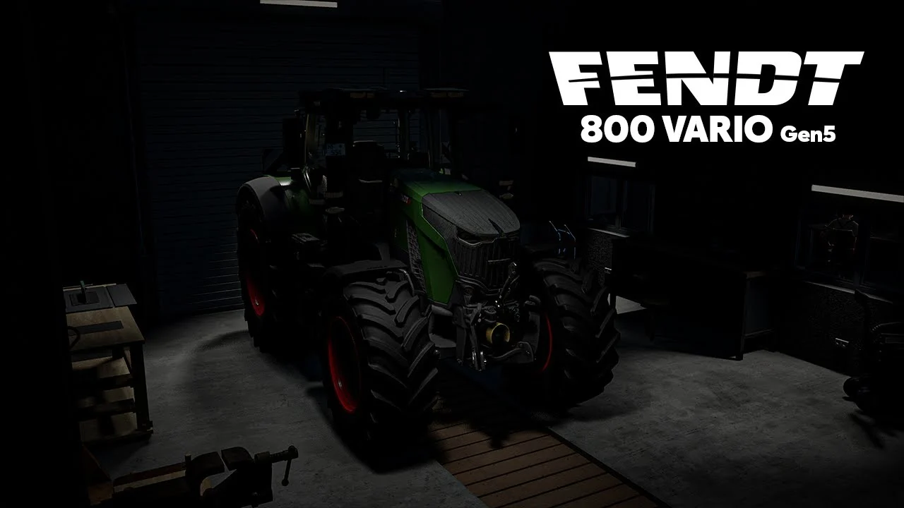 Fendt 800 Vario Gen5 for Farming Simulator 25