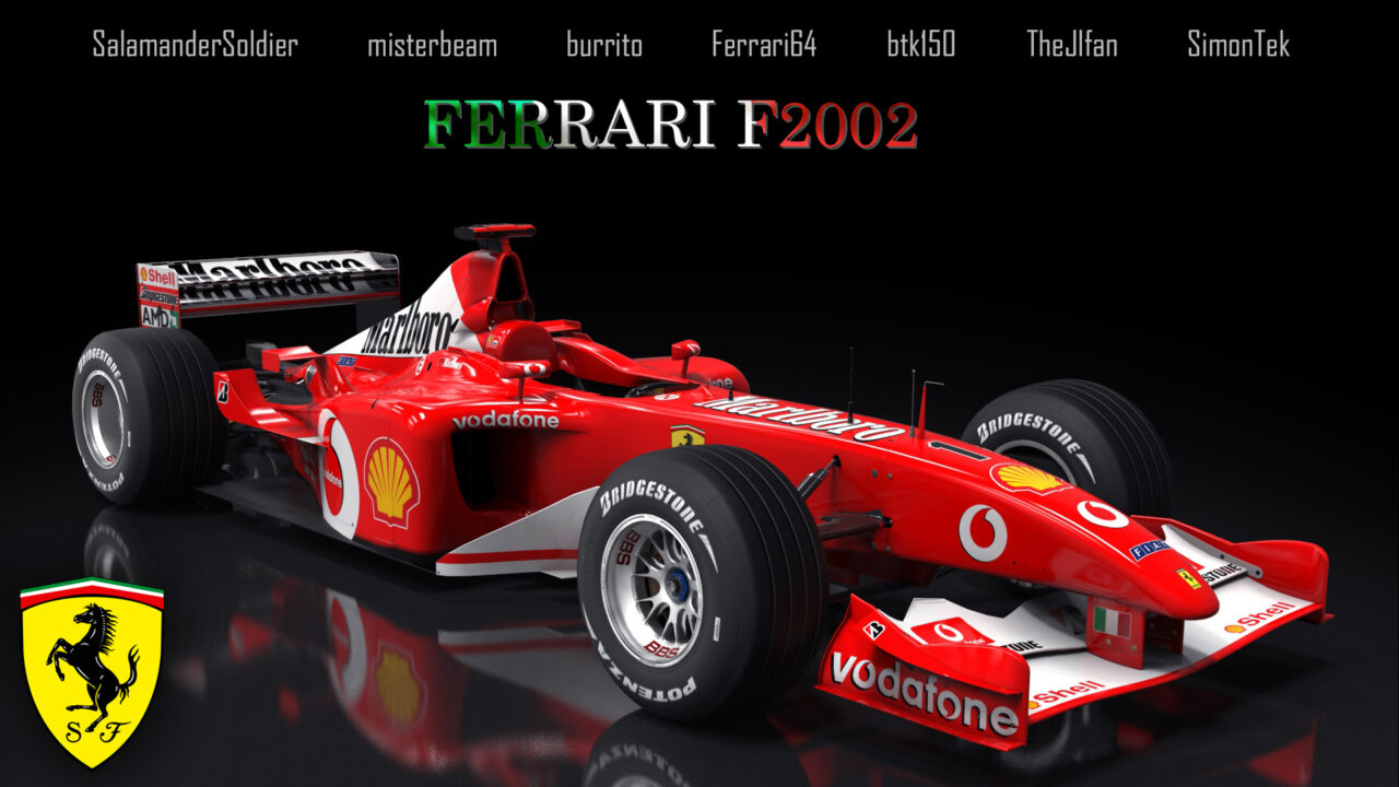 Ferrari F2002 for Assetto Corsa