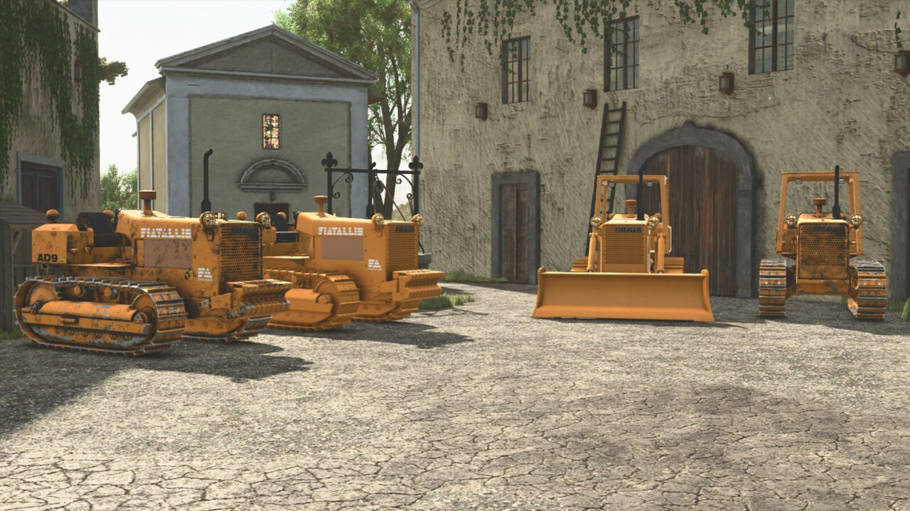 Fiat-Allis AD9 para Farming Simulator 25