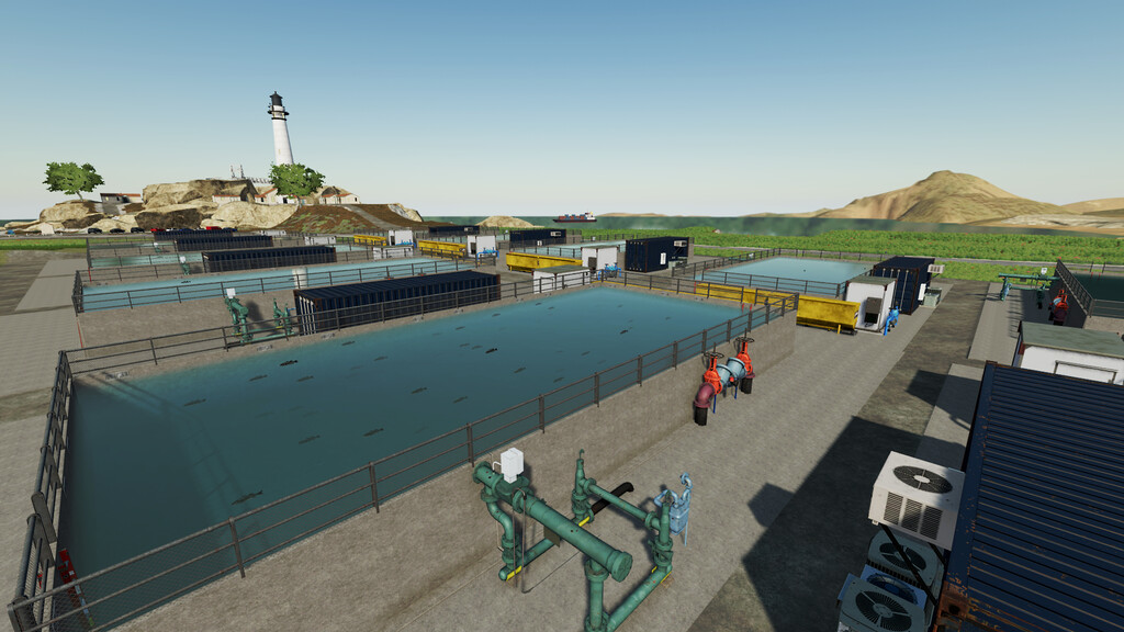 Fish Farming para Farming Simulator 22