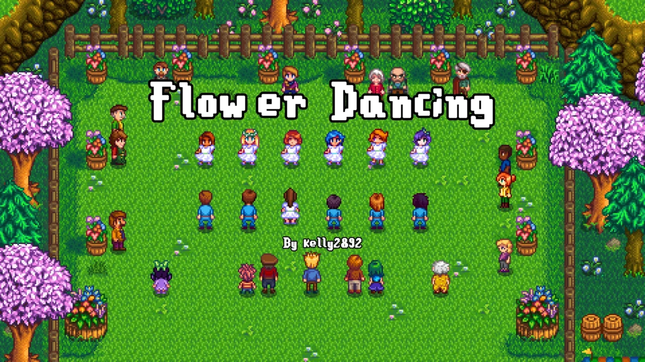 Flower Dancing – A Flower Dance Mod for Stardew Valley