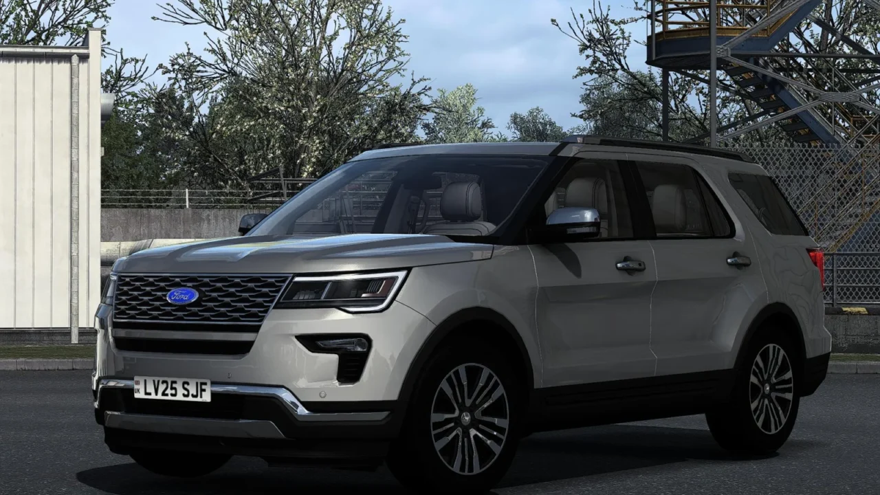 Ford Explorer Platinum 2019 for Euro Truck Simulator 2