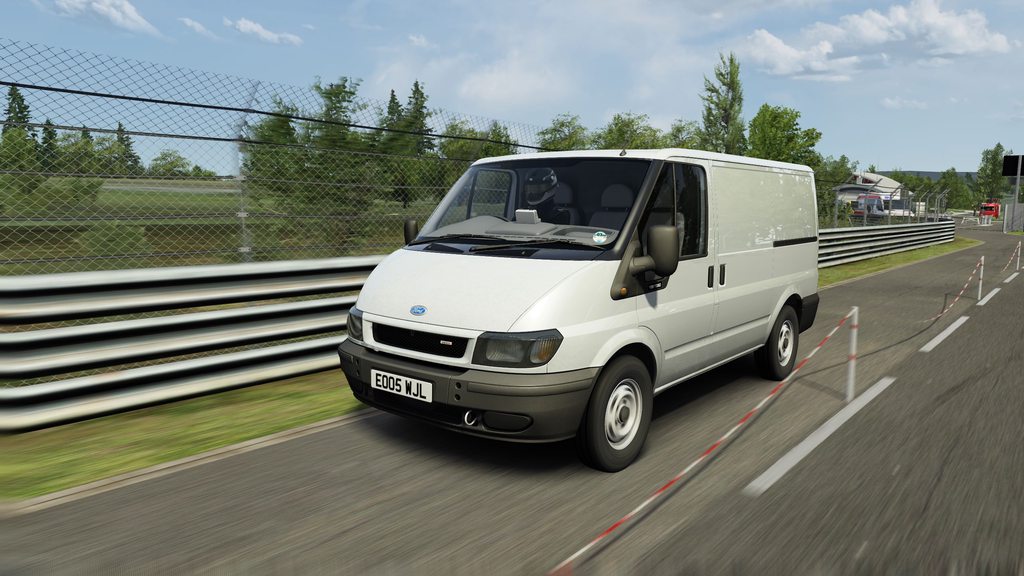 Ford Transit 2005 para Assetto Corsa