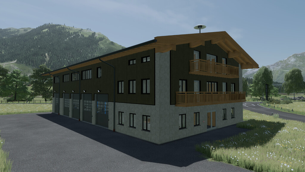 German Fire Station para Farming Simulator 22