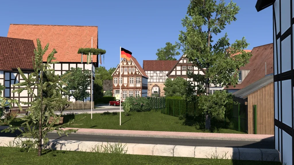 German Regions Map 1:19 for Euro Truck Simulator 2