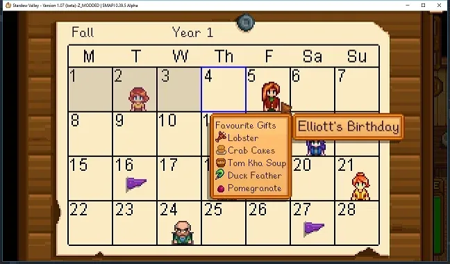 Gift Taste Helper Continued x2 for Stardew Valley