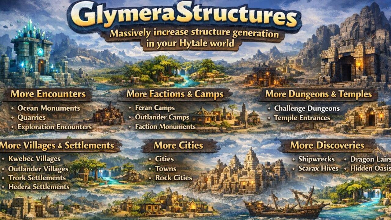 GlymeraStructures for Hytale