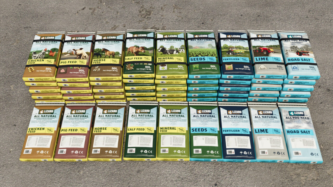 Hand Liftable Consumables para Farming Simulator 25